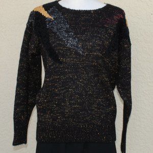 Margules Plus Vintage Metallic Sweater